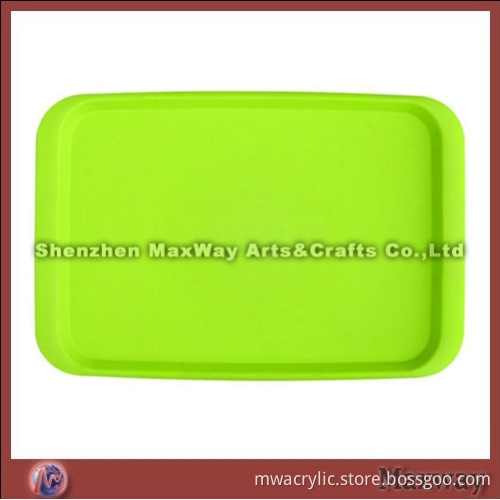 Green Plastic Tray